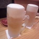 じゃんけんポン - メガジョッキ×２(笑)