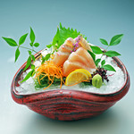 Okayama specialty Spanish mackerel sashimi