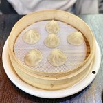 台湾タンパオ - 台湾小龍湯包６個で380円
