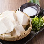 Tauchiya's cold tofu - the best of Shinshu soybeans (using Nakasennari)