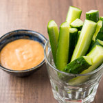 [From Aizu] Cucumber sticks with green onion miso