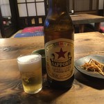 Hasumi - はすみ　「サッポロラガービール(大)」600円⇒660円