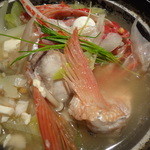 鮨げん家 - キンメ鯛頭・吟醸酒蒸し（１）