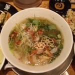 らあめん花月嵐 - ベジラーメン菜々７＆ベジ餃子