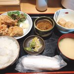 家守 - 唐揚げ定食800円♪