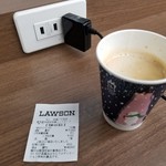 ナチュラルローソン - コーヒー、電源。