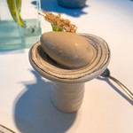 Michel Kayser Restaurant Alexandre - ⑦セヴェンヌ産甘い玉ねぎコンフィのアイスクリーム