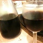 サイゼリヤ - ハウスワイン（笑）をこの日は1.25L飲みました