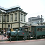 道後温泉 - 道後温泉駅とＳＬ