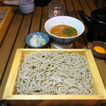 恵比寿 箸庵 - 私は月見でとろろ〜♬