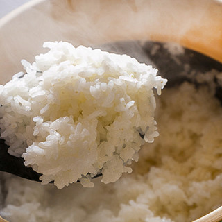 【八代目儀兵衛】が当店の為にブレンドした特別なお米