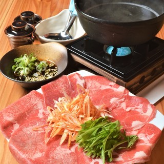 期間限定！一押し牛タンしゃぶしゃぶ[980円/税抜]