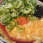 Marugame Seimen - 明太玉子あんかけ(並)(490円)