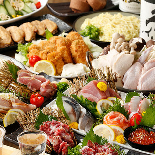 贅沢な忘年会に 3時間飲み放題付 霜降り馬刺しや刺身どか盛りも味わえる 豪華プレミアムコース 全11品 酔っ手羽 恵比寿店 恵比寿 居酒屋 食べログ