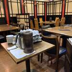 炎神 - 店内（ランチコーヒーサービスあります）