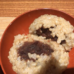 甘味おかめ - 玄米おはぎ