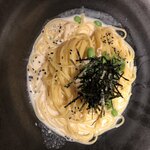 こなな - 蒸し鳥と枝豆の豆乳パスタ