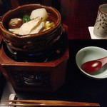 Urushiya - 台の物：焼ふぐ鍋