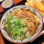 Marugame Seimen - 肉かけうどん。590円