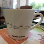 MOS BURGER - （2019/9月）コーヒーカップの絵がかわいい