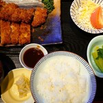 鳥良 - 鶏カツ定食  980円