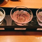 食彩食道とび田 - 茨城地酒飲み比べ