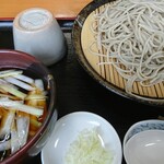 Satokata - ネギ汁せいろ蕎麦（大）