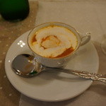 カプチーノ風トマトのスープ