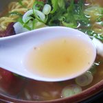 風車 - 出汁が効いて少し甘みある汁