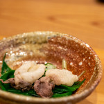 柚木元 - 2019.11 熊鍋1杯目（ロース肉）