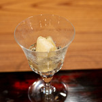 柚木元 - 2019.11 ルレクチェ（洋梨）Kidoワイナリーのナイヤガラゼリー