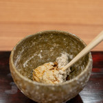 柚木元 - 2019.11 地物蕎麦粉100％セルフ蕎麦掻 みたらし風の蜜