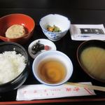 増福院 - ゆっくり休ませていただいた次の日の朝食もヘルシーな朝食。