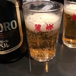 Reikyou - 瓶ビールで乾杯