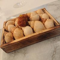 シンジコガ - 白子とマスタードのフライ