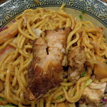 煮干し中華そば 一剣 - あぶってありますね