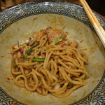 煮干し中華そば 一剣 - この時ミセスはすでに完食！