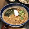 そば処しろやま - 料理写真:たぬきそば 740円