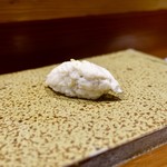 ［2019/10］寿司⑮ たちうおの握り これが「のむらのスペシャリテ」