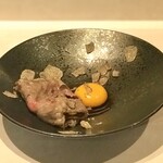 和牛焼肉 ワンダフィレ - 秋トリュフと黒毛和牛サーロインのすき焼き