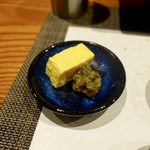 鮨匠 のむら - ［2019/10］酒肴① とびうおのちきあげと厚焼き玉子