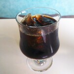 志賀坂 - 食後にアイスコーヒーを頂けますよ