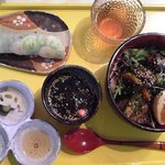 ミタケ・オアシン - ﾗﾌﾃｰ丼+゜柚子胡椒添え