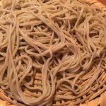 江戸蕎麦 ほそ川 - 追加のそば。四国産の。ネバネバ感も少しあり、美味しい