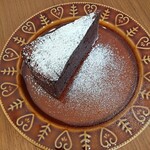 カフェ・シャルム - ガトーショコラ　450円　お食事された方△100円+税