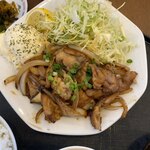 笑喜屋味所 - ポークジンジャー&手作りポテサラ