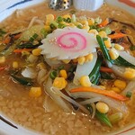 Aji-Q - 肉野菜味噌ラーメン、こってり仕様。