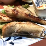 銀泉 - 氷下魚(こまい)焼き