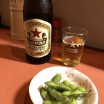 銀泉 - 赤星＆お通し