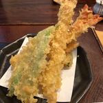 よし房 凛 - 天ぷら蕎麦　¥1,800-(税込)